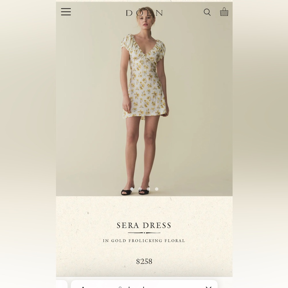 Sera dress by Doen. New with tags